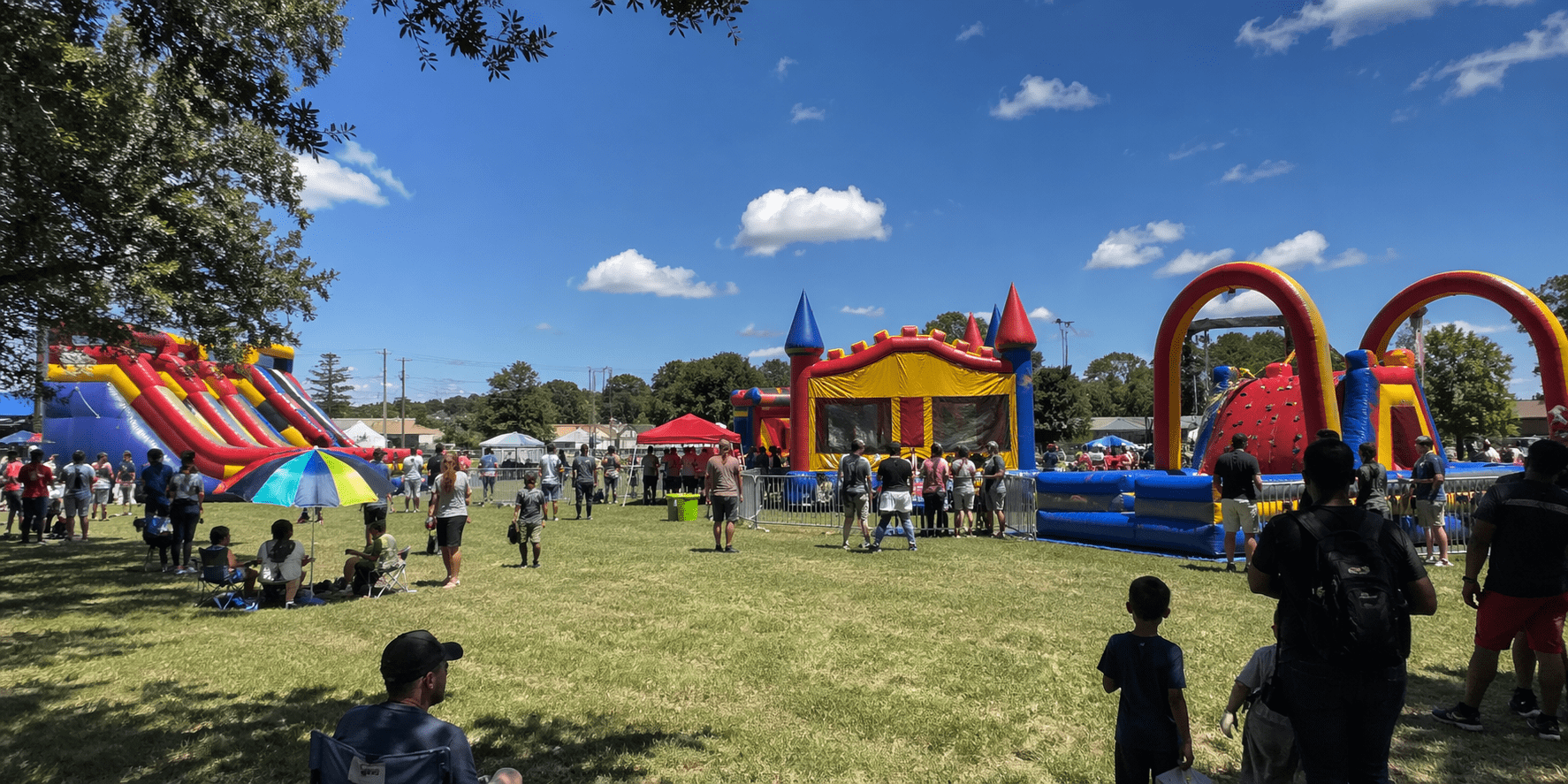 Sunny day at the carnival