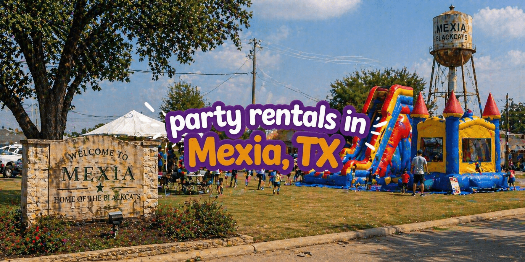 Community event in Mexia, TX