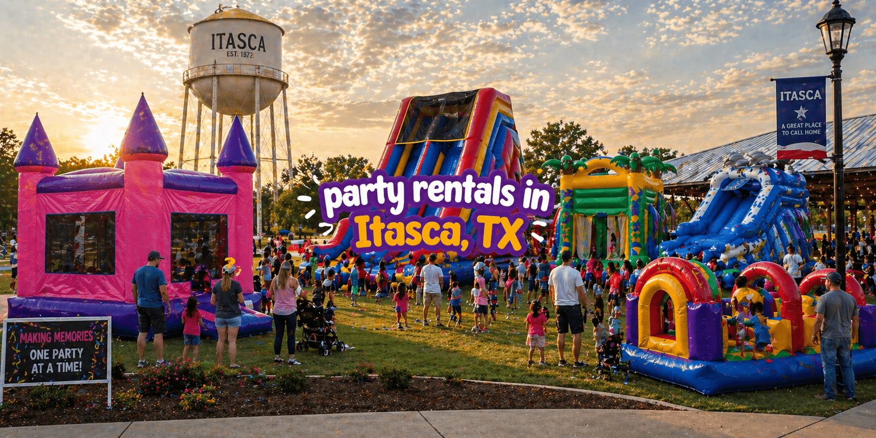 Community festival fun in Itasca Itasca, TX