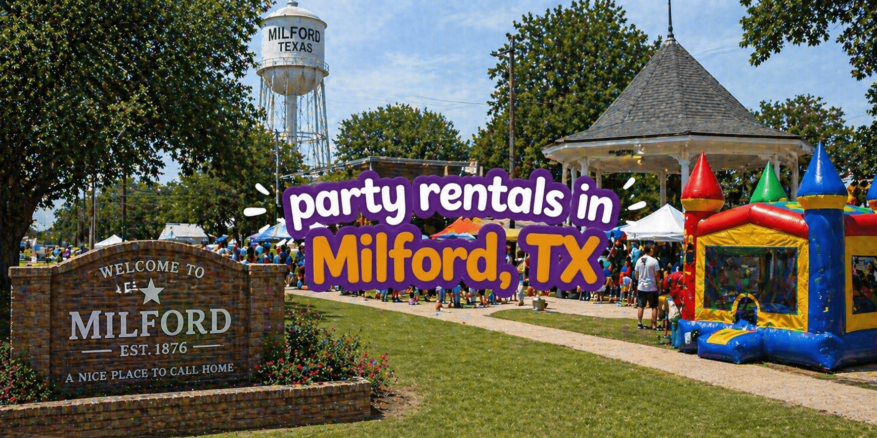 Milford community event and rentals