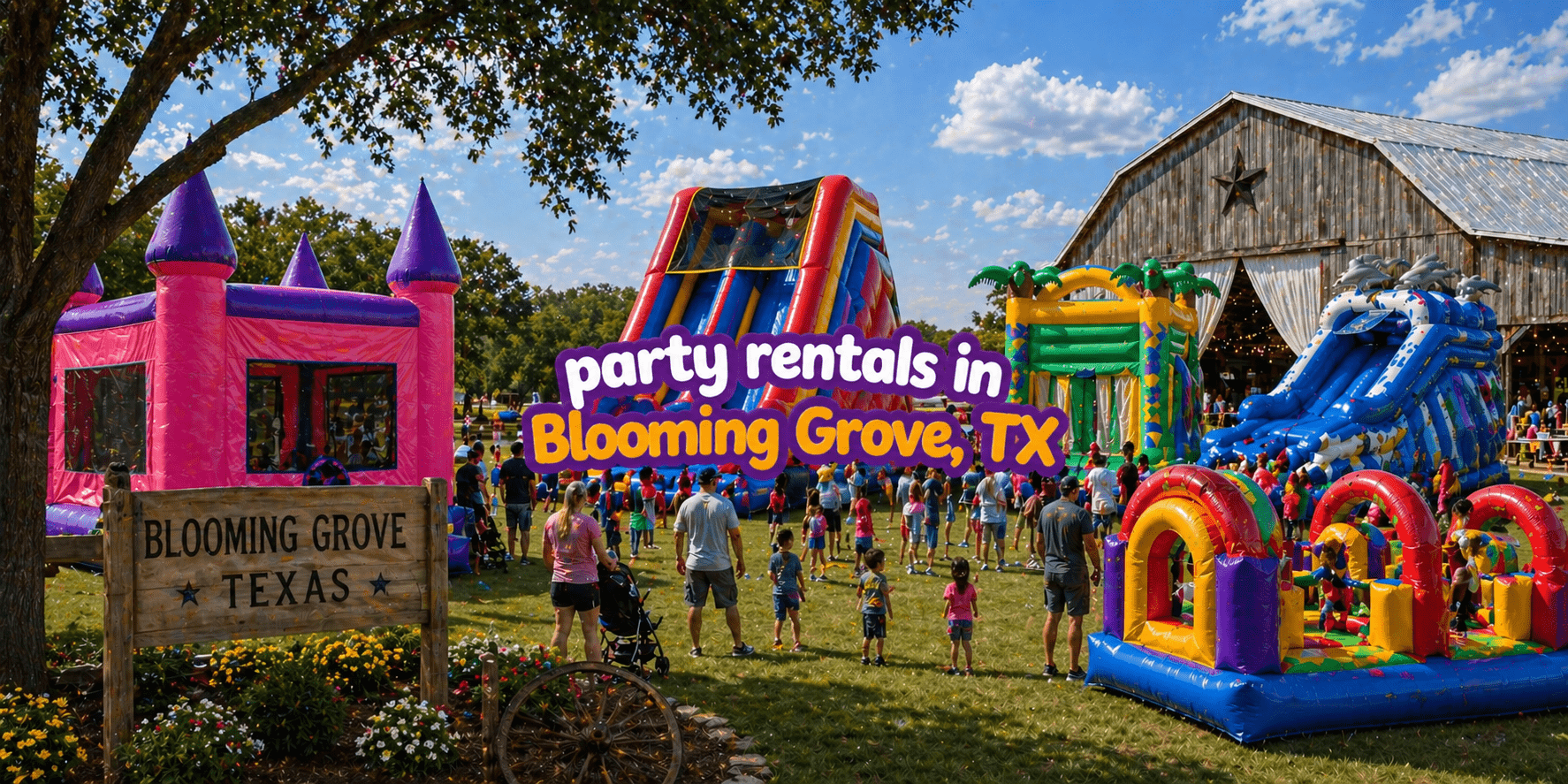 Party fun in Blooming Grove, TX