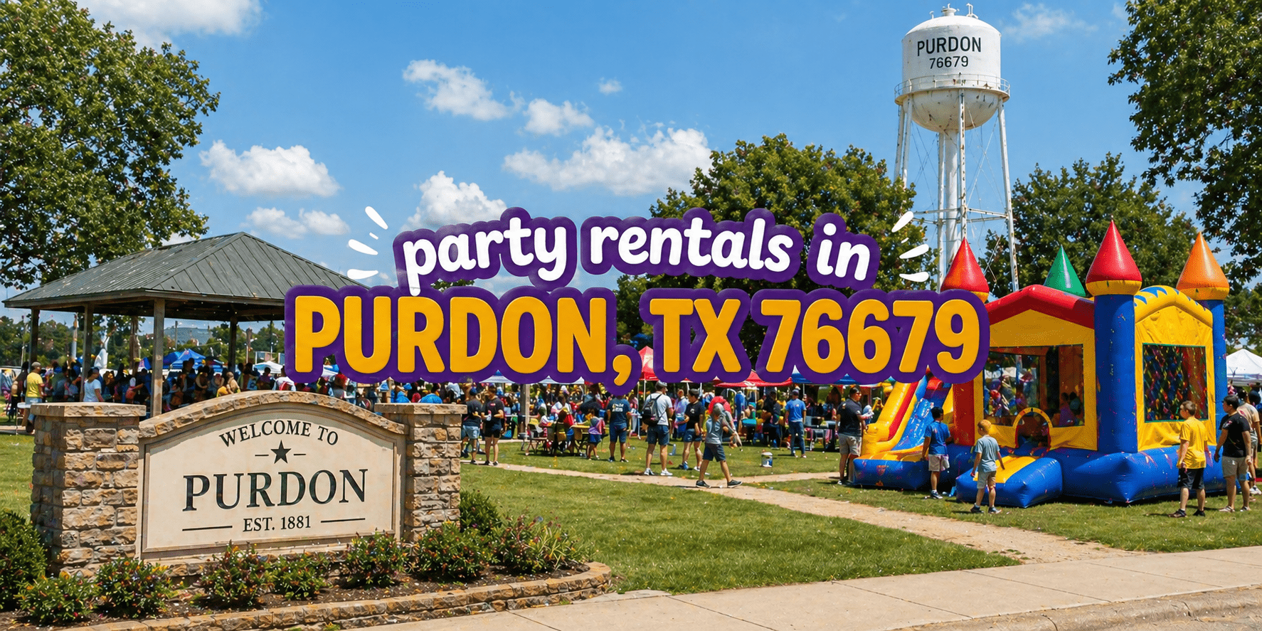 Purdon community event and rentals