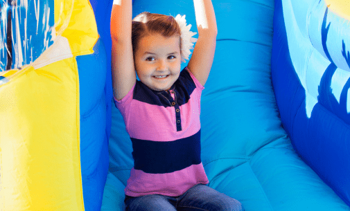 Inflatable slides